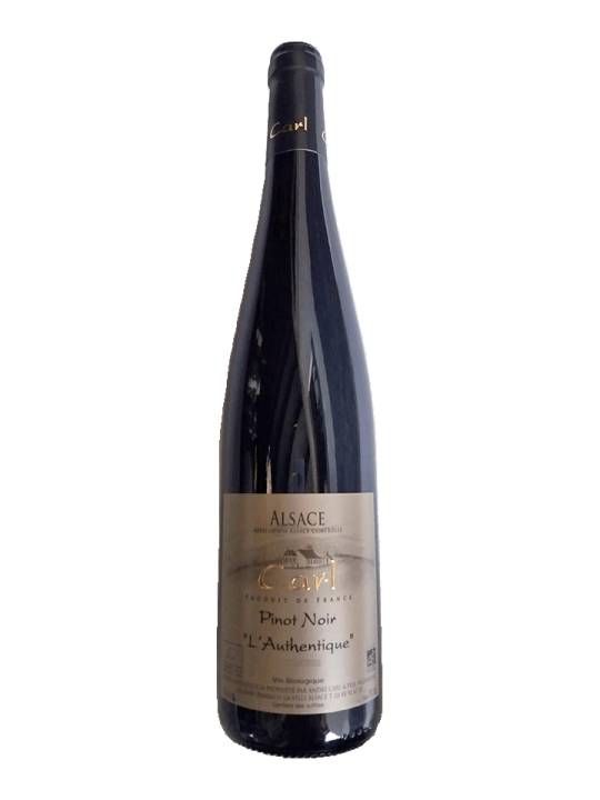 Pinot noir "L'Authentique"
élevé en barriques